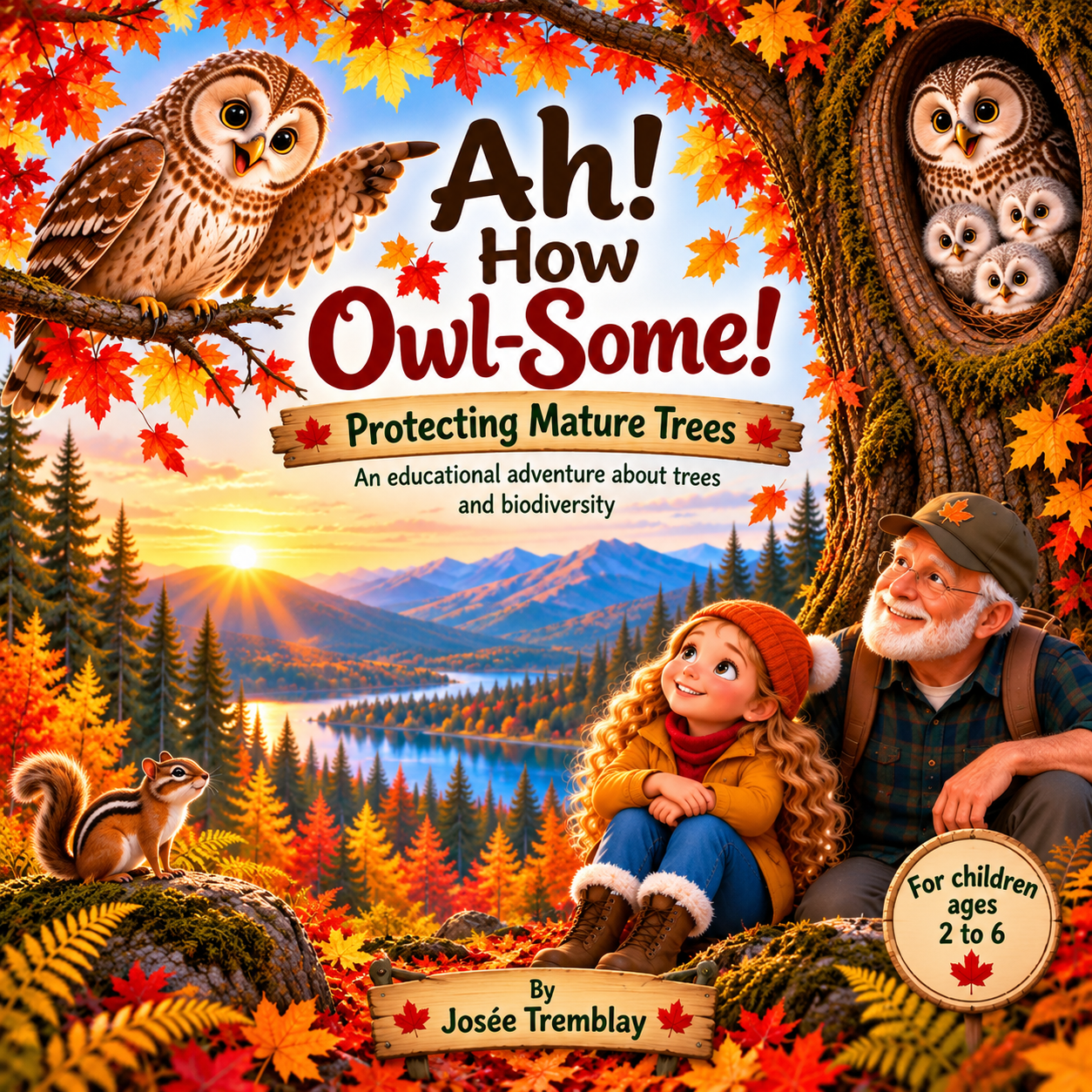 Cover of Ah! Que c’est chouette! Protecting Mature Trees